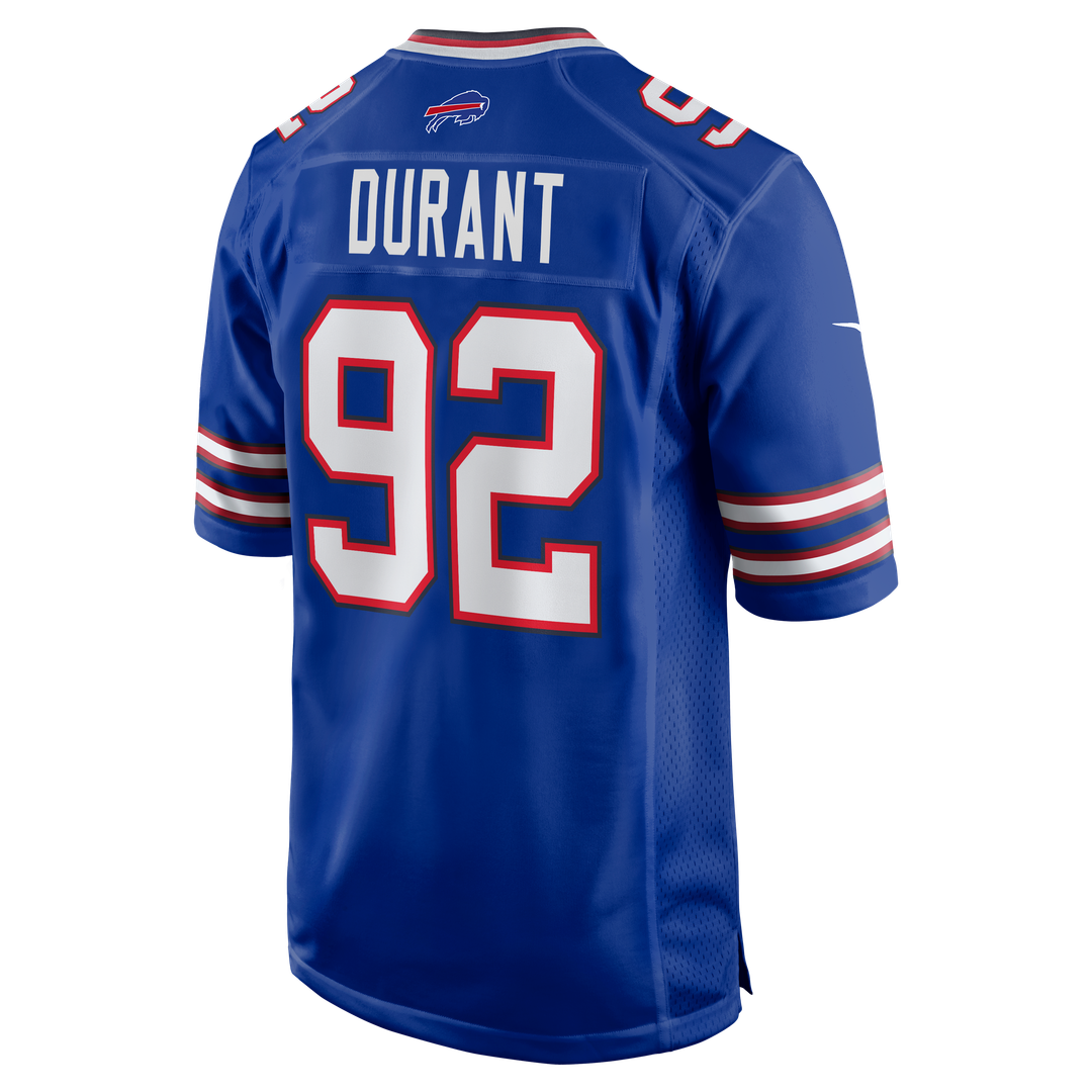 Men's Buffalo Bills Zane Durant Royal Team