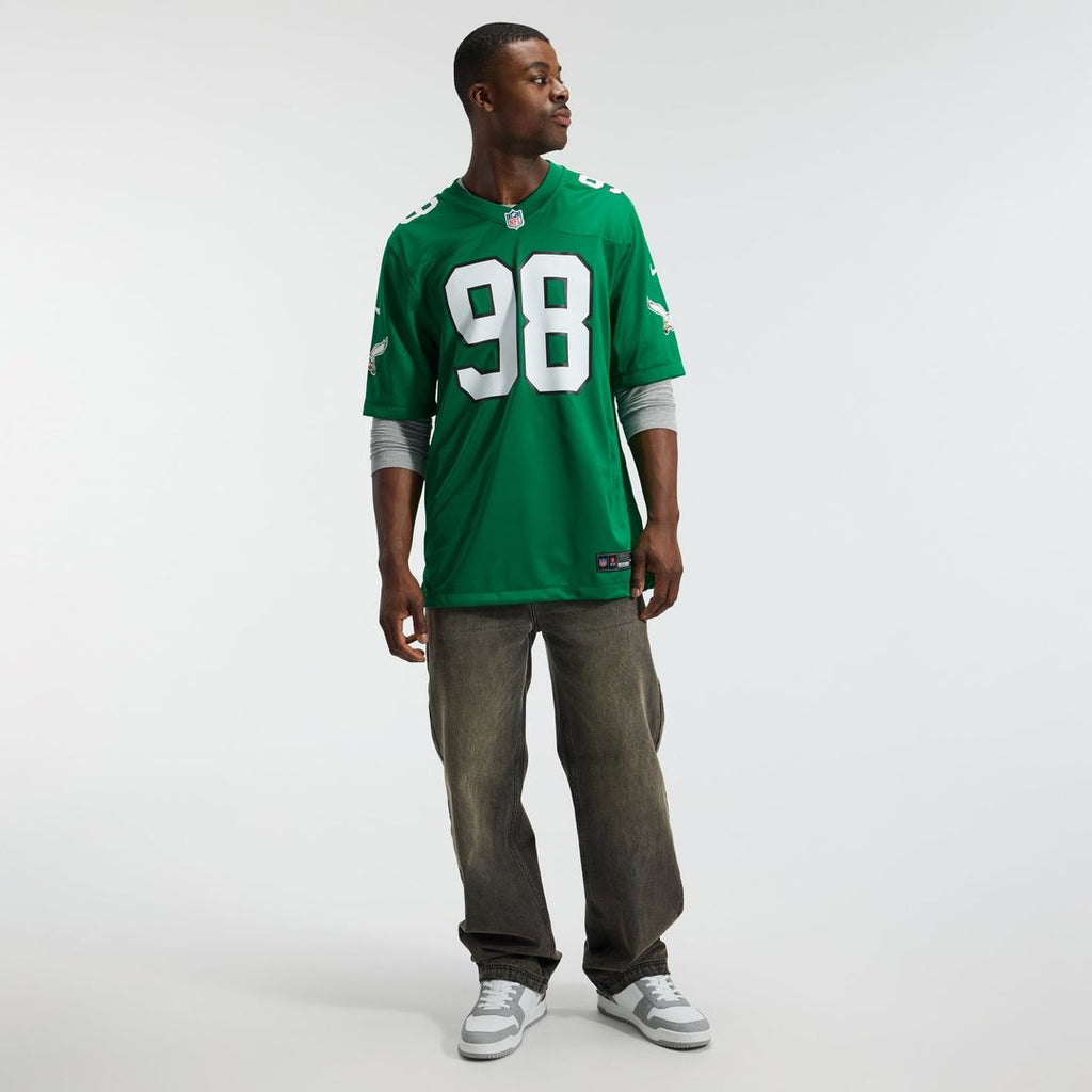 Men's Philadelphia Eagles Jalen Carter Midnight Green Team