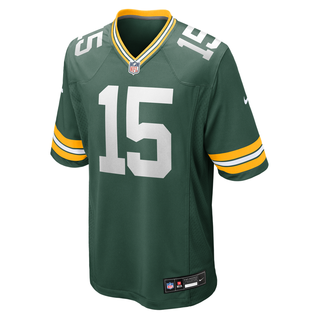 Men's Green Bay Packers Bart Starr Green Game Retired Player Jersey