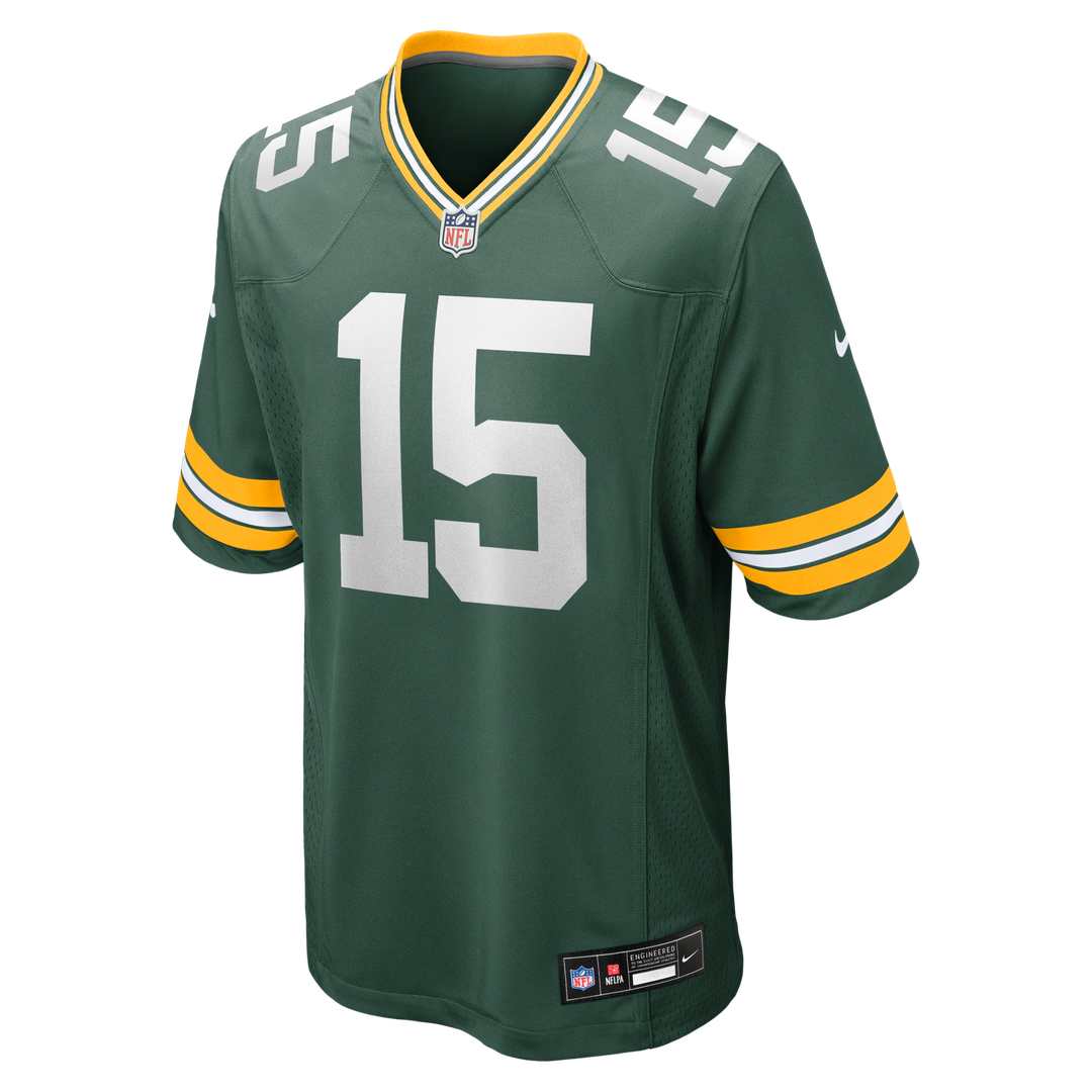 Men's Green Bay Packers Bart Starr Green Game Retired Player Jersey