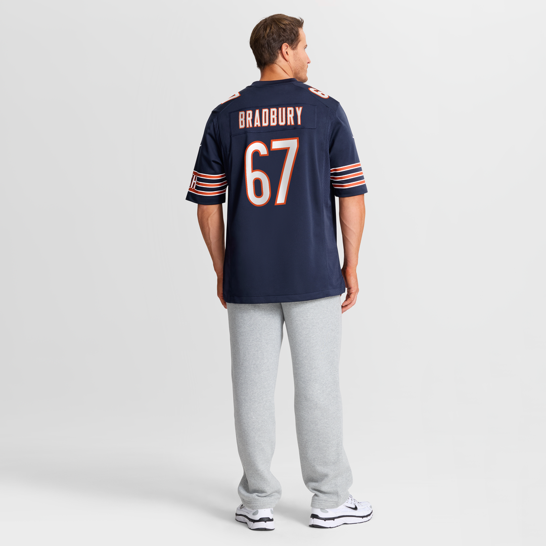 Men's Chicago Bears Garrett Bradbury Navy Team