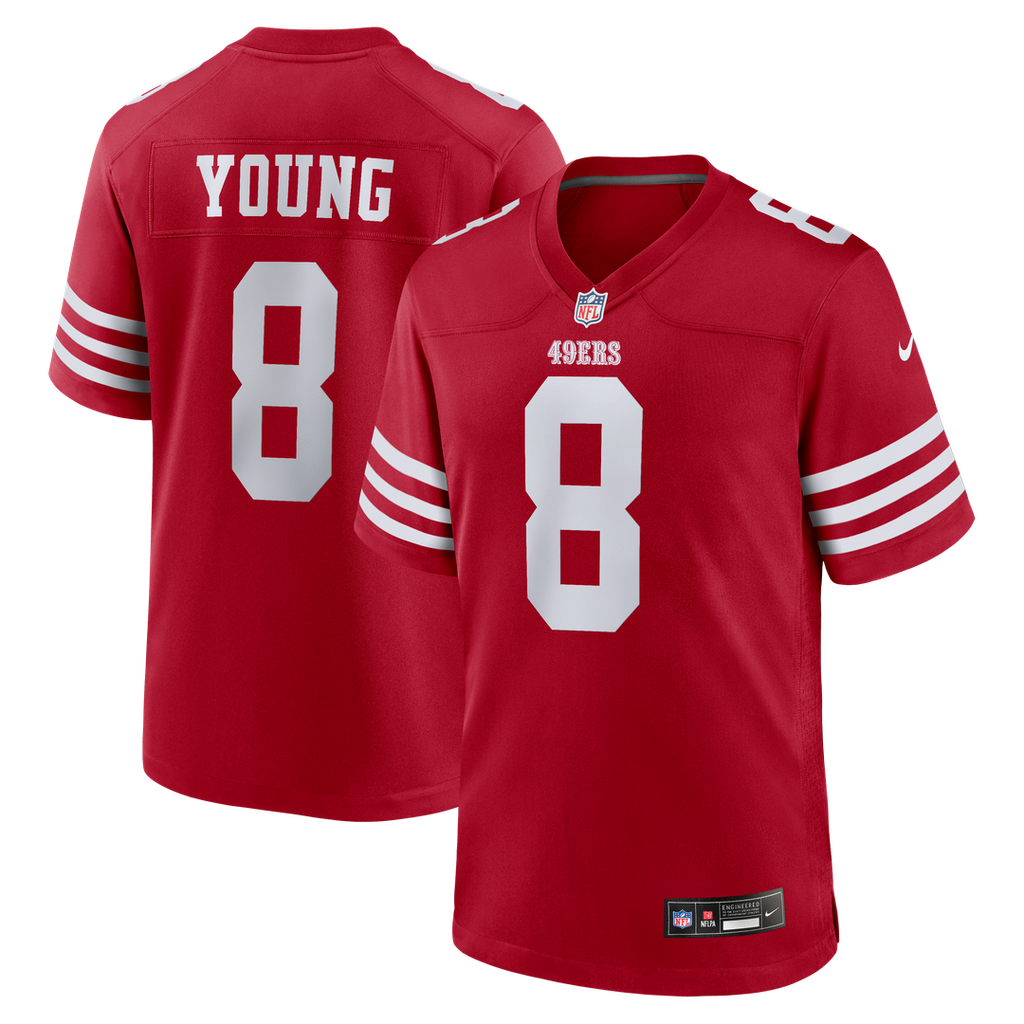 Men's San Francisco 49ers Steve Young White Retired Player
