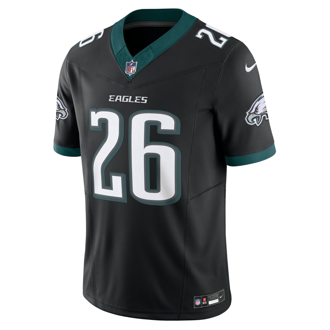 Men's Philadelphia Eagles Saquon Barkley Kelly Green Alternate Vapor F.U.S.E.
