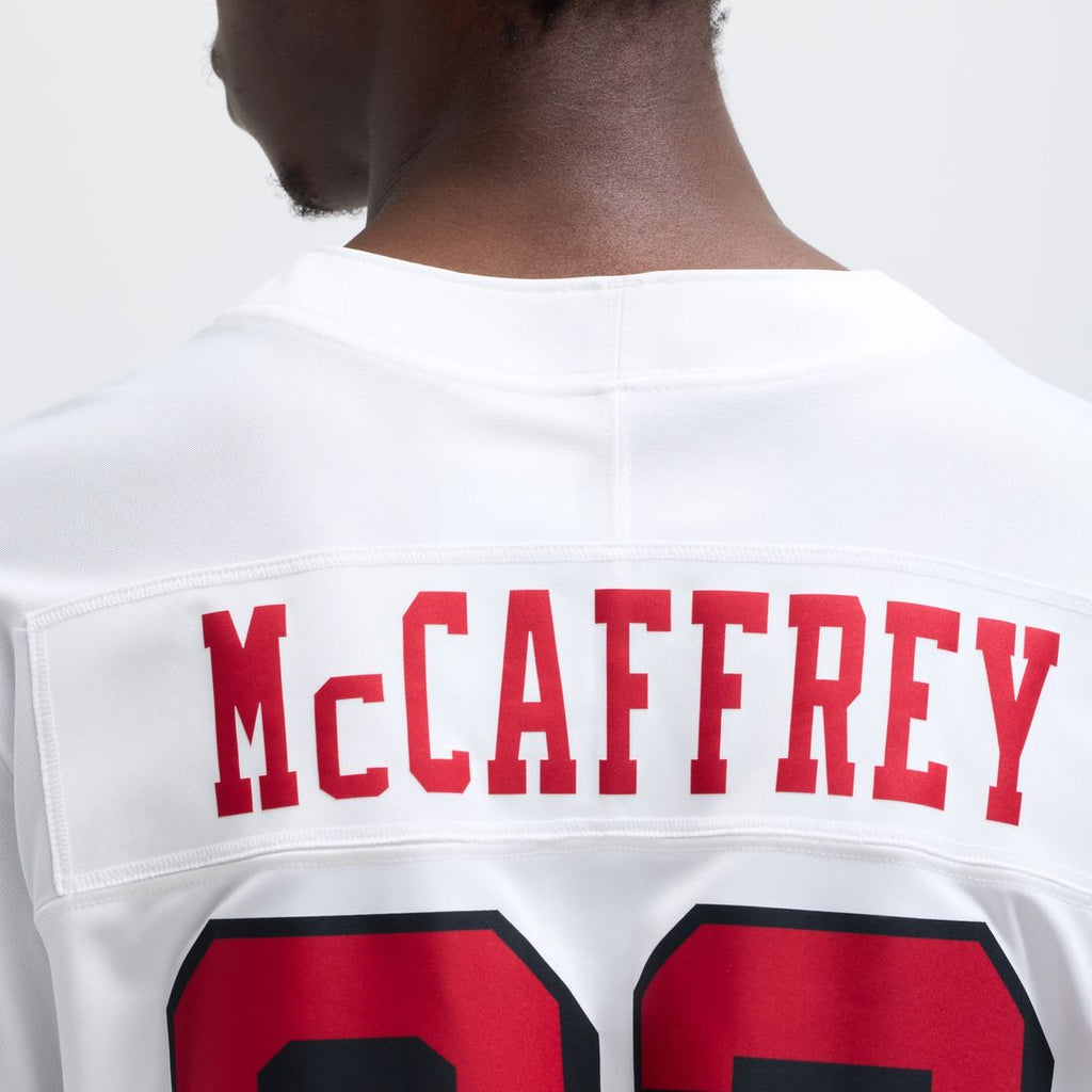 Men's San Francisco 49ers Christian McCaffrey White Vapor F.U.S.E. Limited 2nd Alternate Jersey