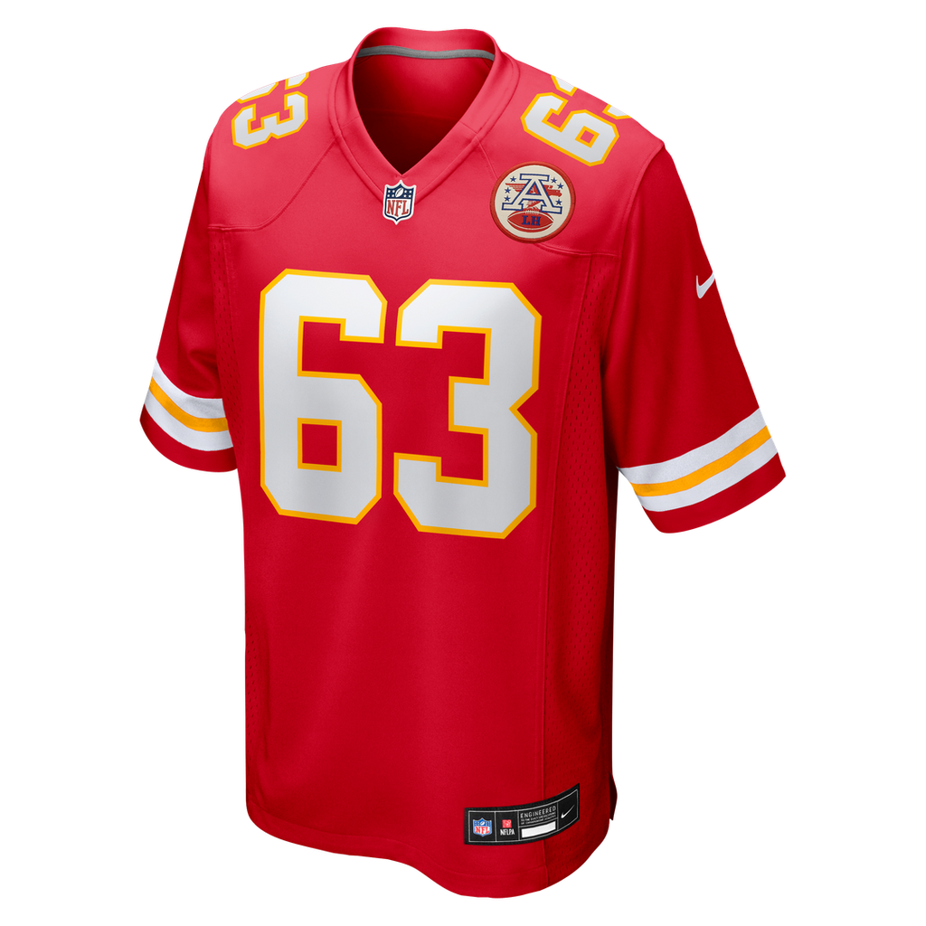 Men's Kansas City Chiefs Willie Lanier Red Retired Player Jersey