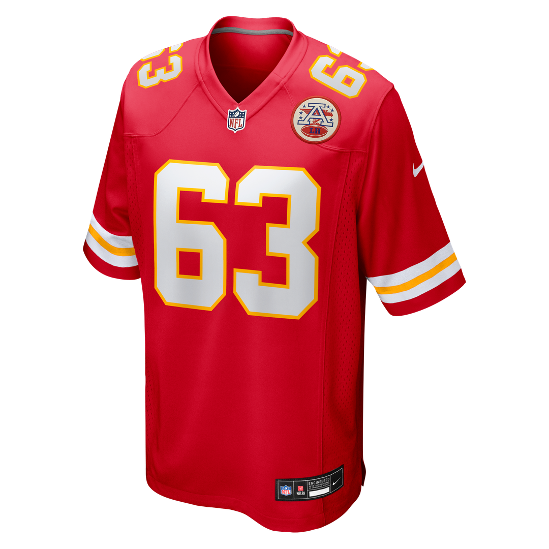 Men's Kansas City Chiefs Willie Lanier Red Retired Player Jersey