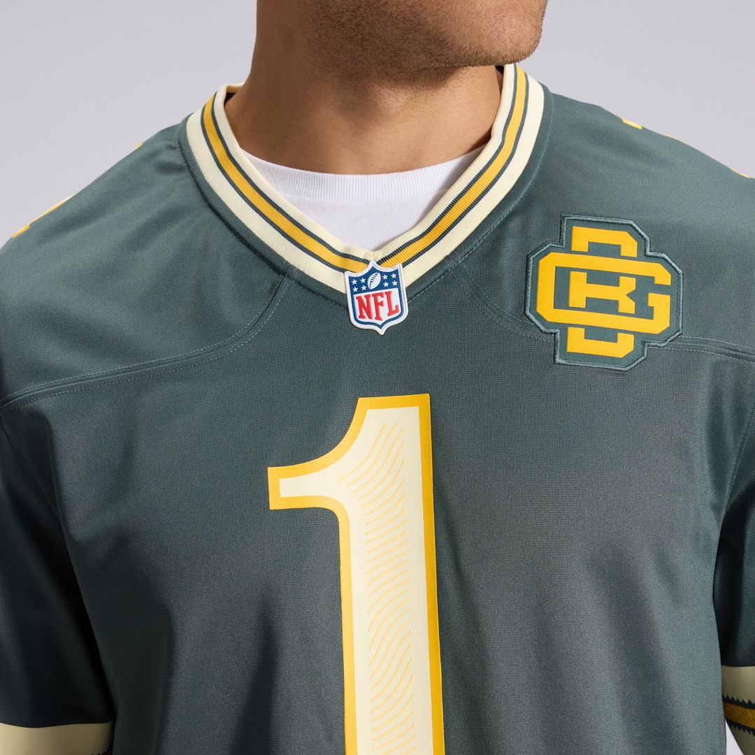 Men's Green Bay Packers Micah Parsons Green 2026 Rivalries Collection Jersey