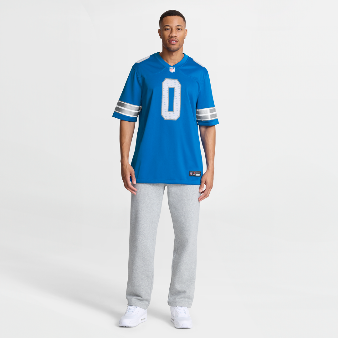 Men's Detroit Lions Jahmyr Gibbs Blue Game Player Jersey