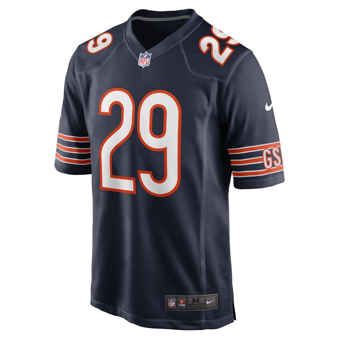 Men's Chicago Bears Tyrique Stevenson Navy