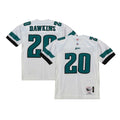 Men's Philadelphia Eagles 1996 Brian Dawkins White Authentic Throwback Retired Player Jersey