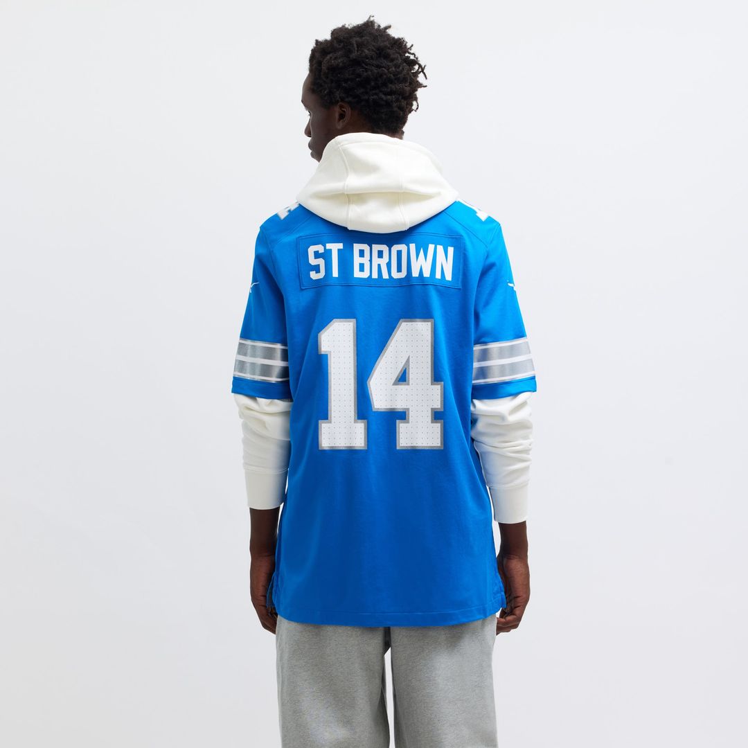 Men's Detroit Lions Amon-Ra St. Brown Black 2nd Alternate