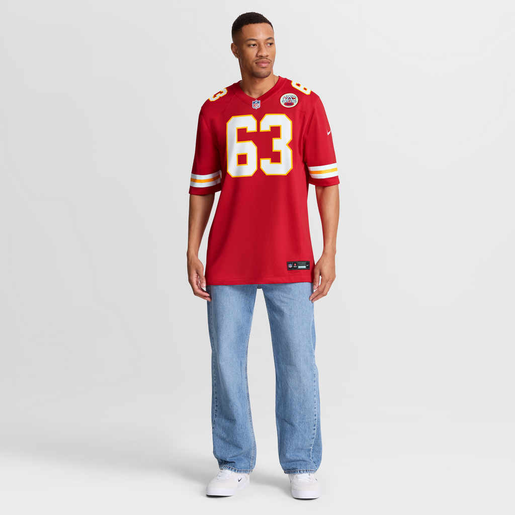 Men's Kansas City Chiefs Willie Lanier Red Retired Player Jersey