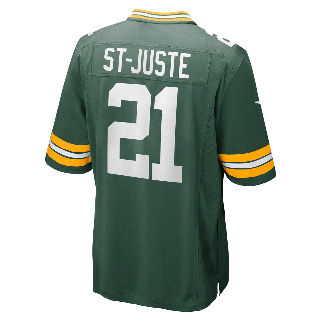 Men's Green Bay Packers Benjamin St Juste Green Team Jersey