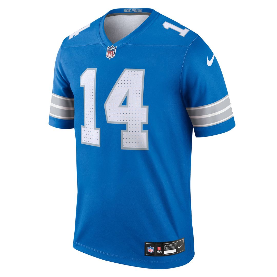 Men's Detroit Lions Amon-Ra St. Brown Blue Legend Player Performance Top