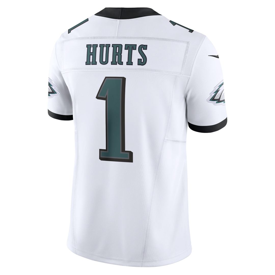 Men's Philadelphia Eagles Jalen Hurts White Vapor F.U.S.E.