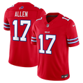 Men's Buffalo Bills Josh Allen Red Alternate Vapor F.U.S.E. Stitched