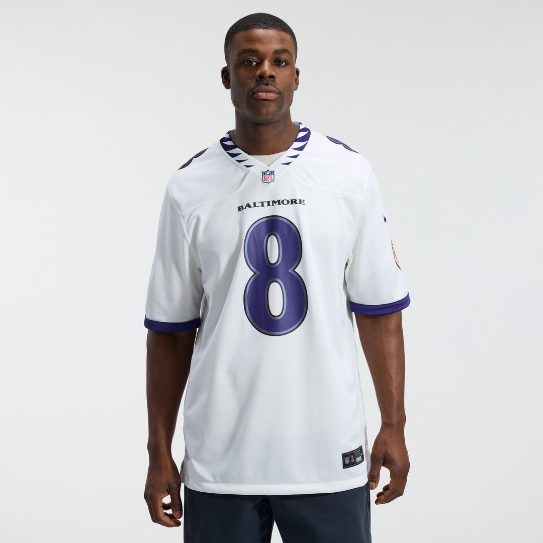 Men's Baltimore Ravens Lamar Jackson Black Alternate