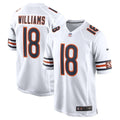Men's Chicago Bears Caleb Williams White First Round Pick Player