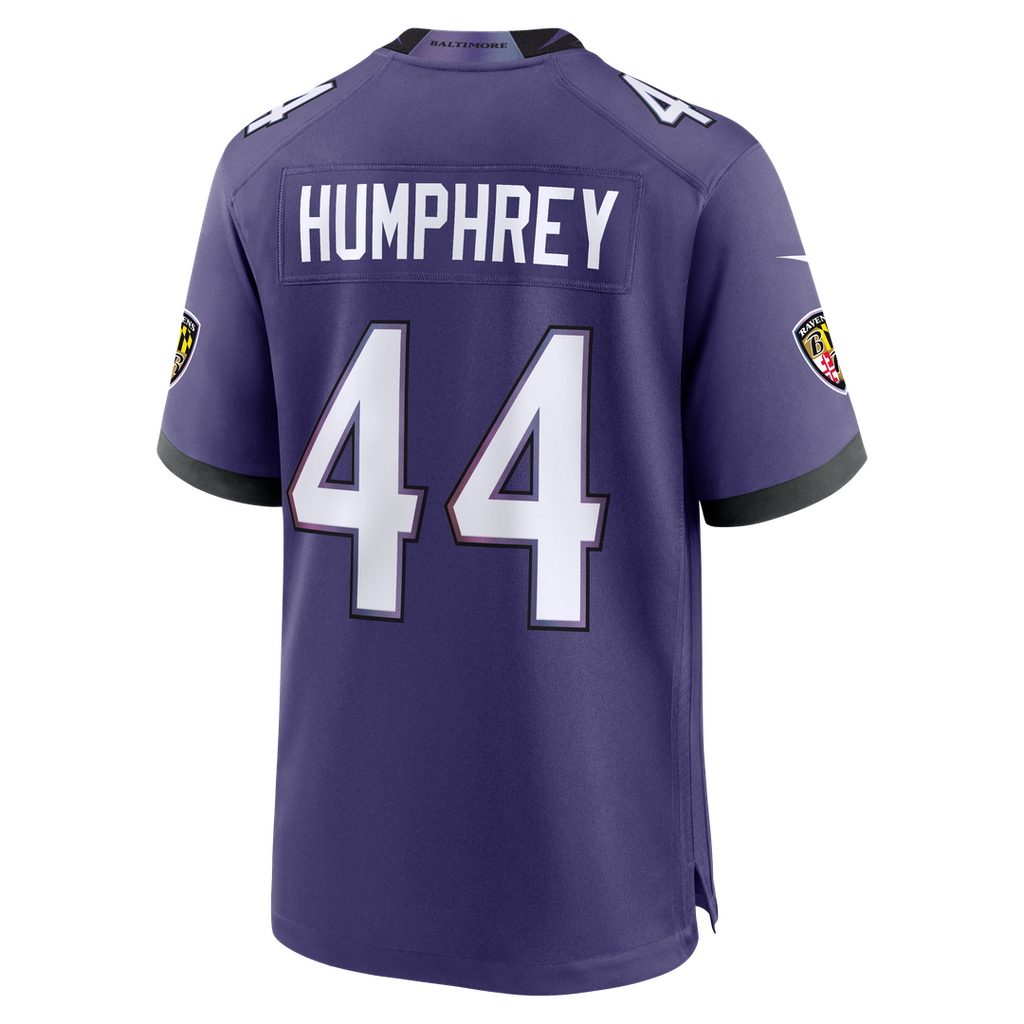 Men's Baltimore Ravens Marlon Humphrey Purple Team