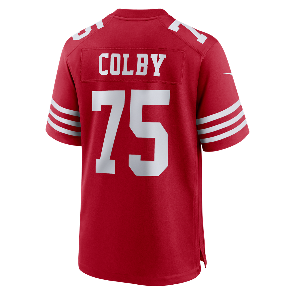 Men's San Francisco 49ers Connor Colby Scarlet Team