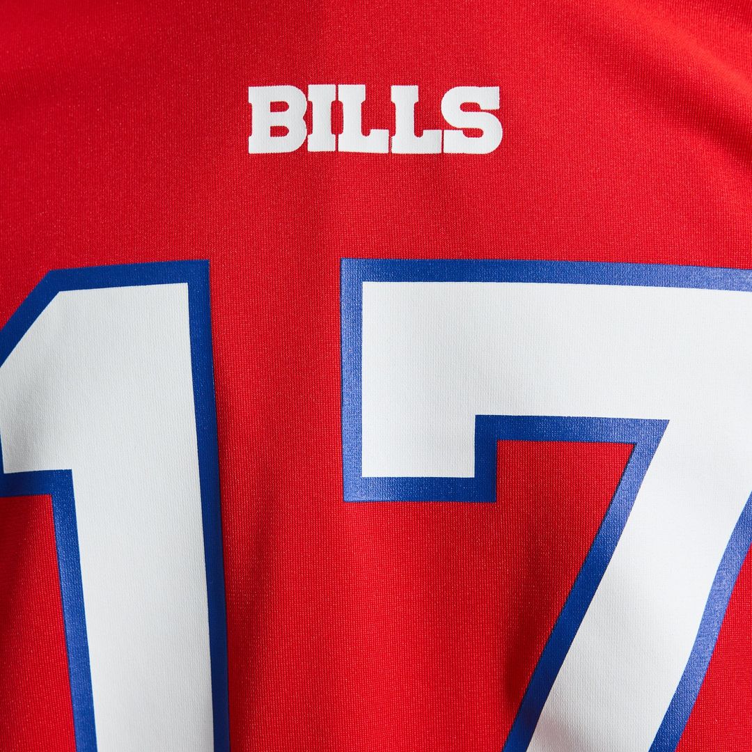 Men's Buffalo Bills Josh Allen Red Alternate