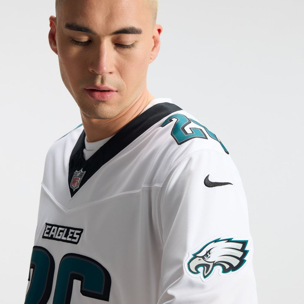 Men's Philadelphia Eagles Saquon Barkley Black Alternate Vapor F.U.S.E. Stitched