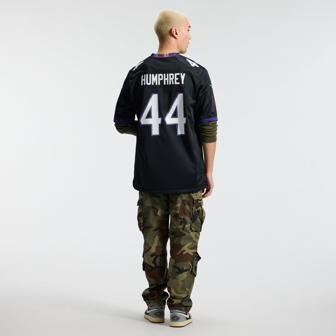 Men's Baltimore Ravens Marlon Humphrey Black Alternate