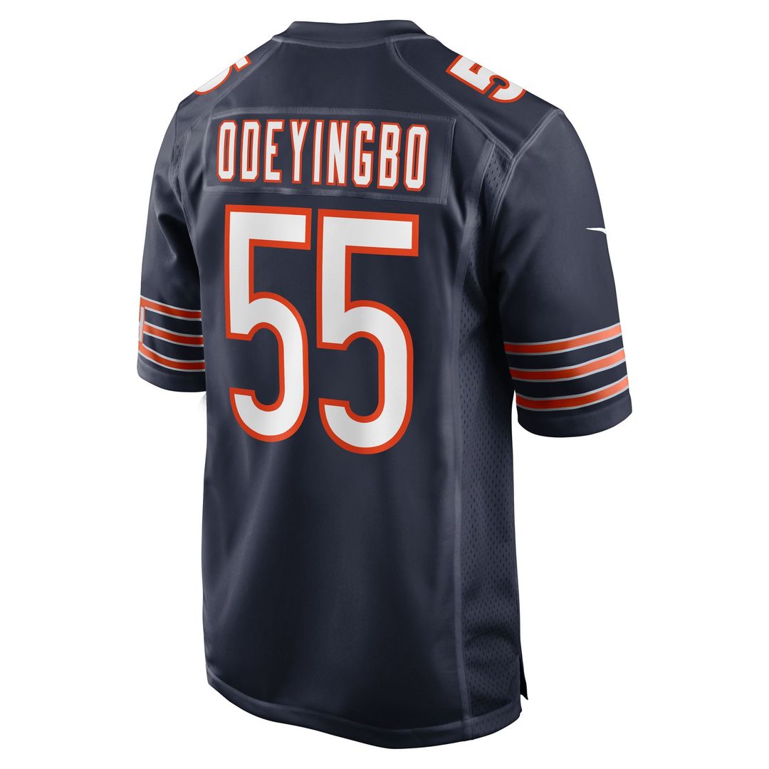 Men's Chicago Bears Dayo Odeyingbo Navy Team