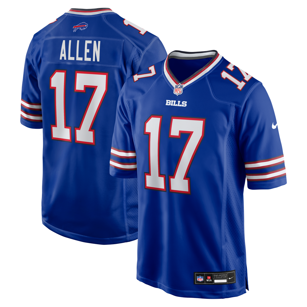 Men's Buffalo Bills Josh Allen Red Alternate