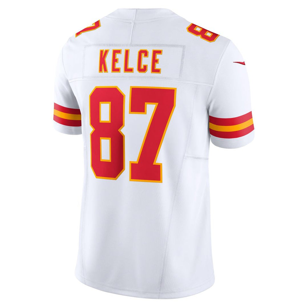Men's Kansas City Chiefs Travis Kelce Red Vapor F.U.S.E.
