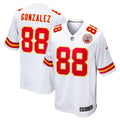 Men's Kansas City Chiefs Tony Gonzalez White Retired Player