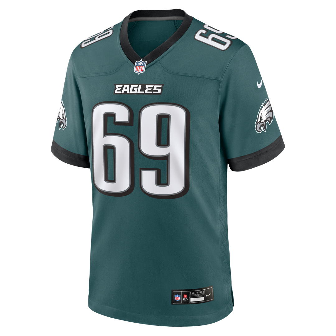 Men's Philadelphia Eagles Landon Dickerson Midnight Green Team