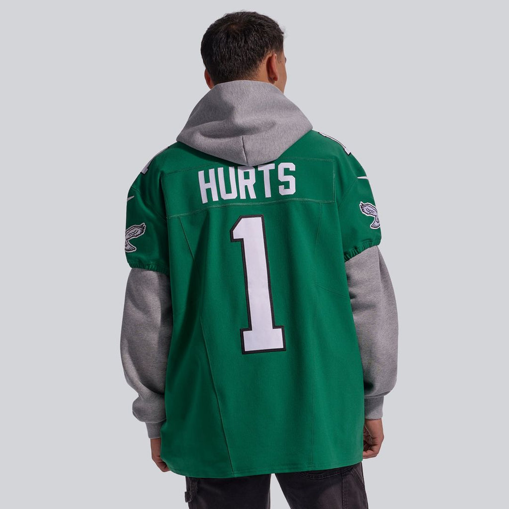 Men's Philadelphia Eagles Jalen Hurts Midnight Green Team Vapor F.U.S.E. Elite Jersey