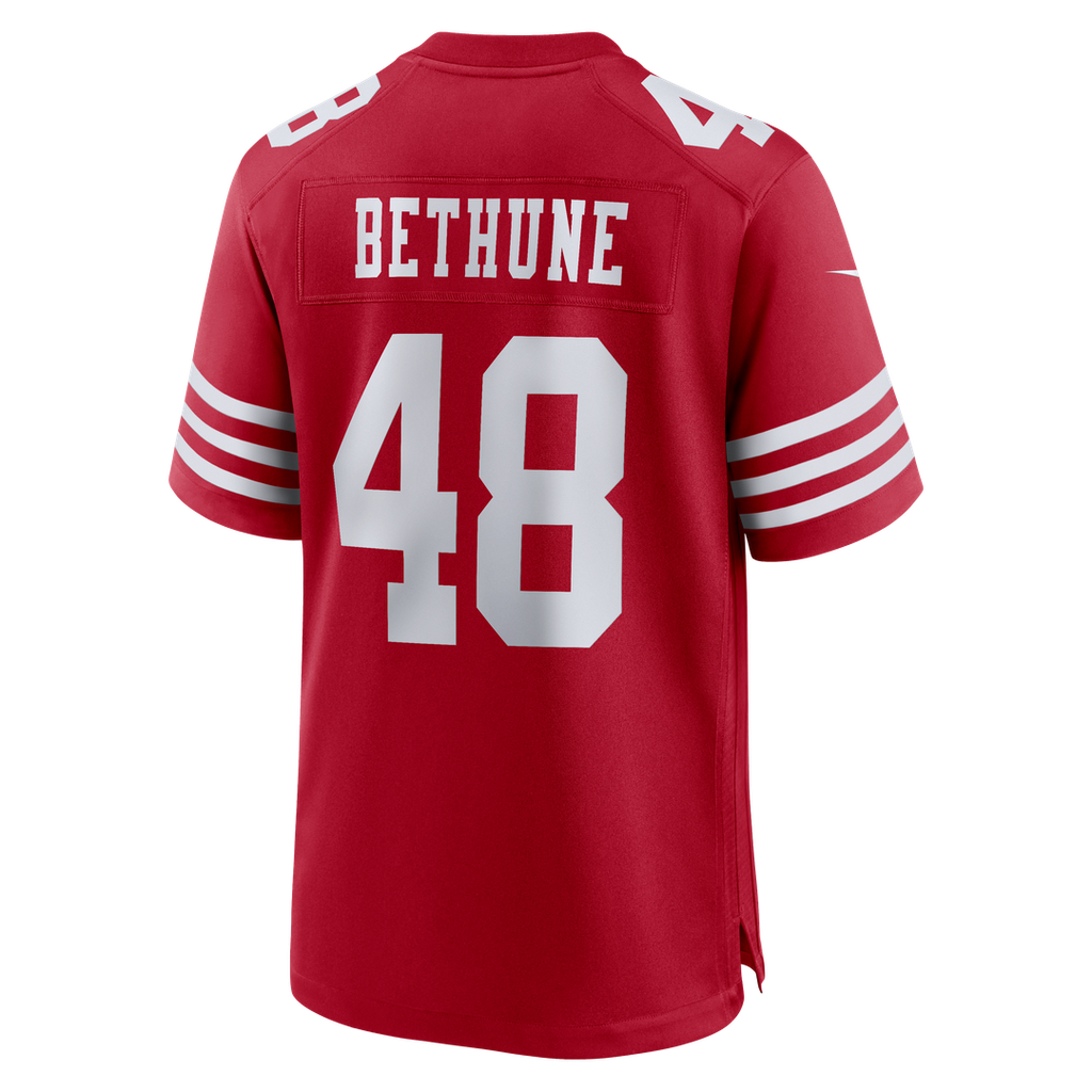 Men's San Francisco 49ers Tatum Bethune Scarlet