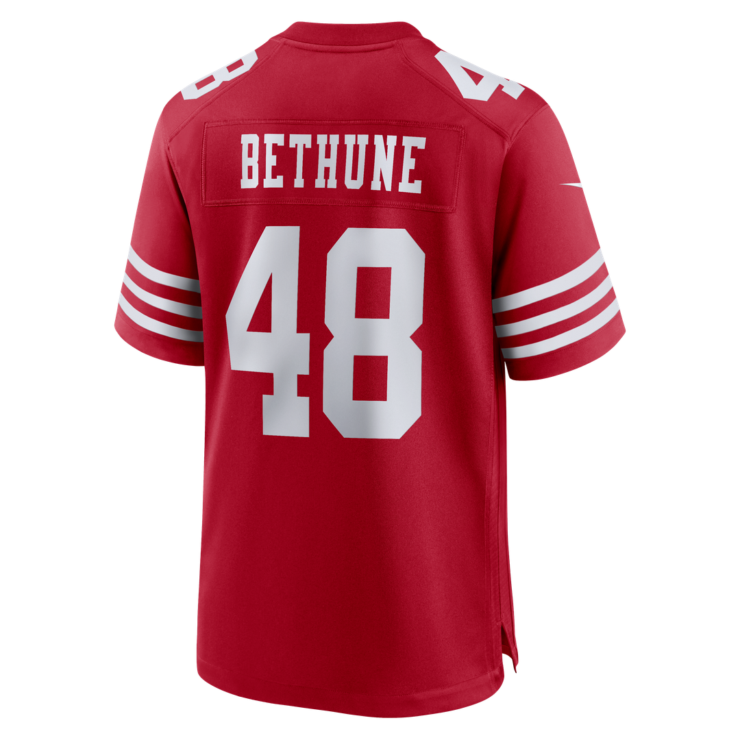 Men's San Francisco 49ers Tatum Bethune Scarlet
