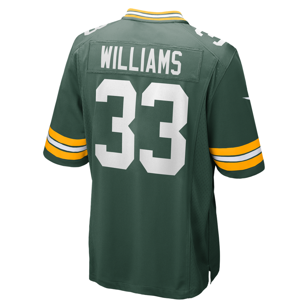 Men's Green Bay Packers Evan Williams Green Jersey