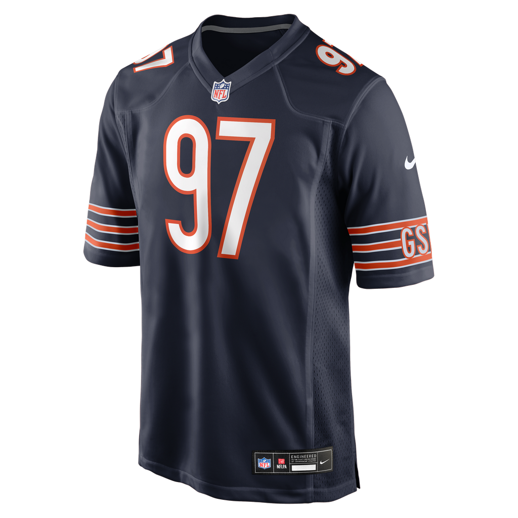 Men's Chicago Bears James Lynch Navy Team