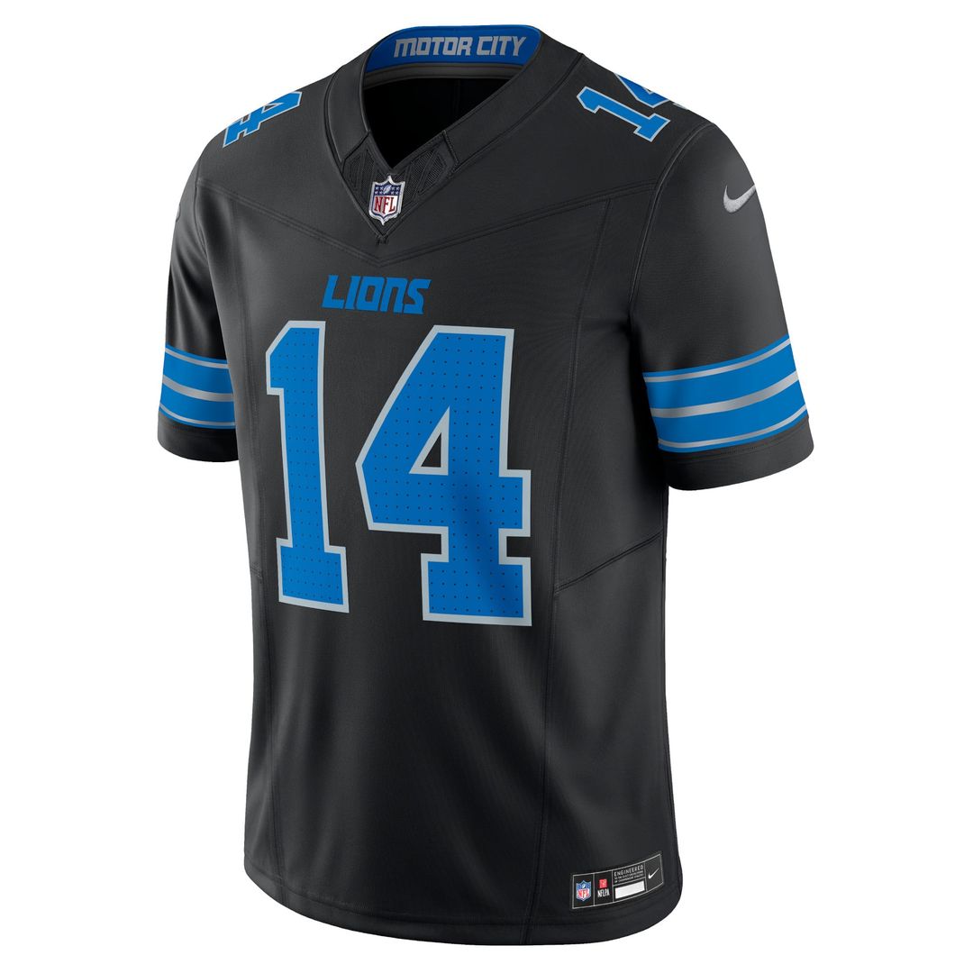 Men's Detroit Lions Amon-Ra St. Brown Black 2nd Alternate Vapor F.U.S.E.