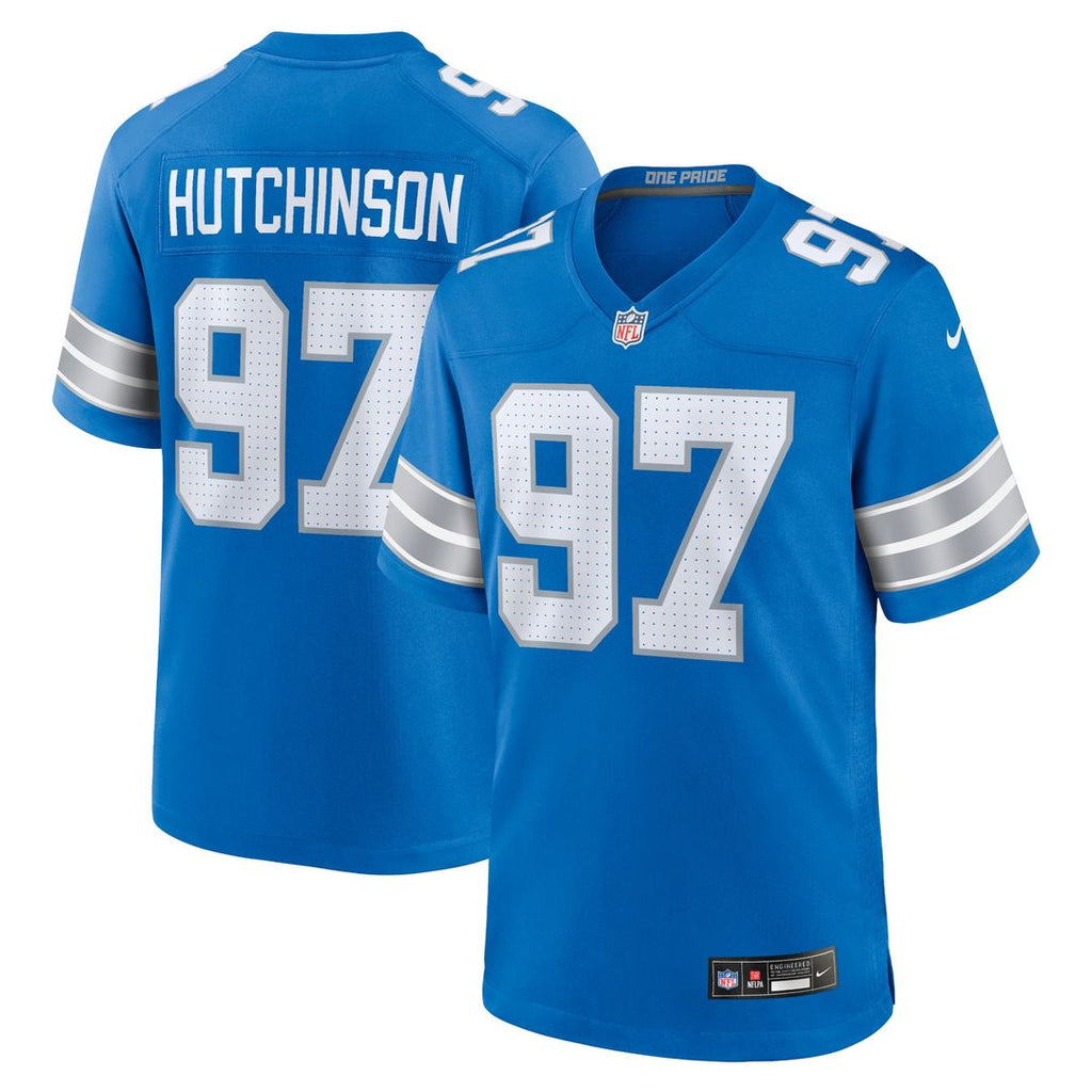 Men's Detroit Lions Aidan Hutchinson Black 2nd Alternate