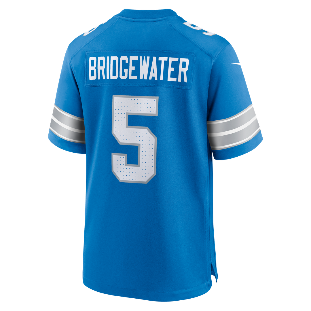 Men's Detroit Lions Teddy Bridgewater Blue Team