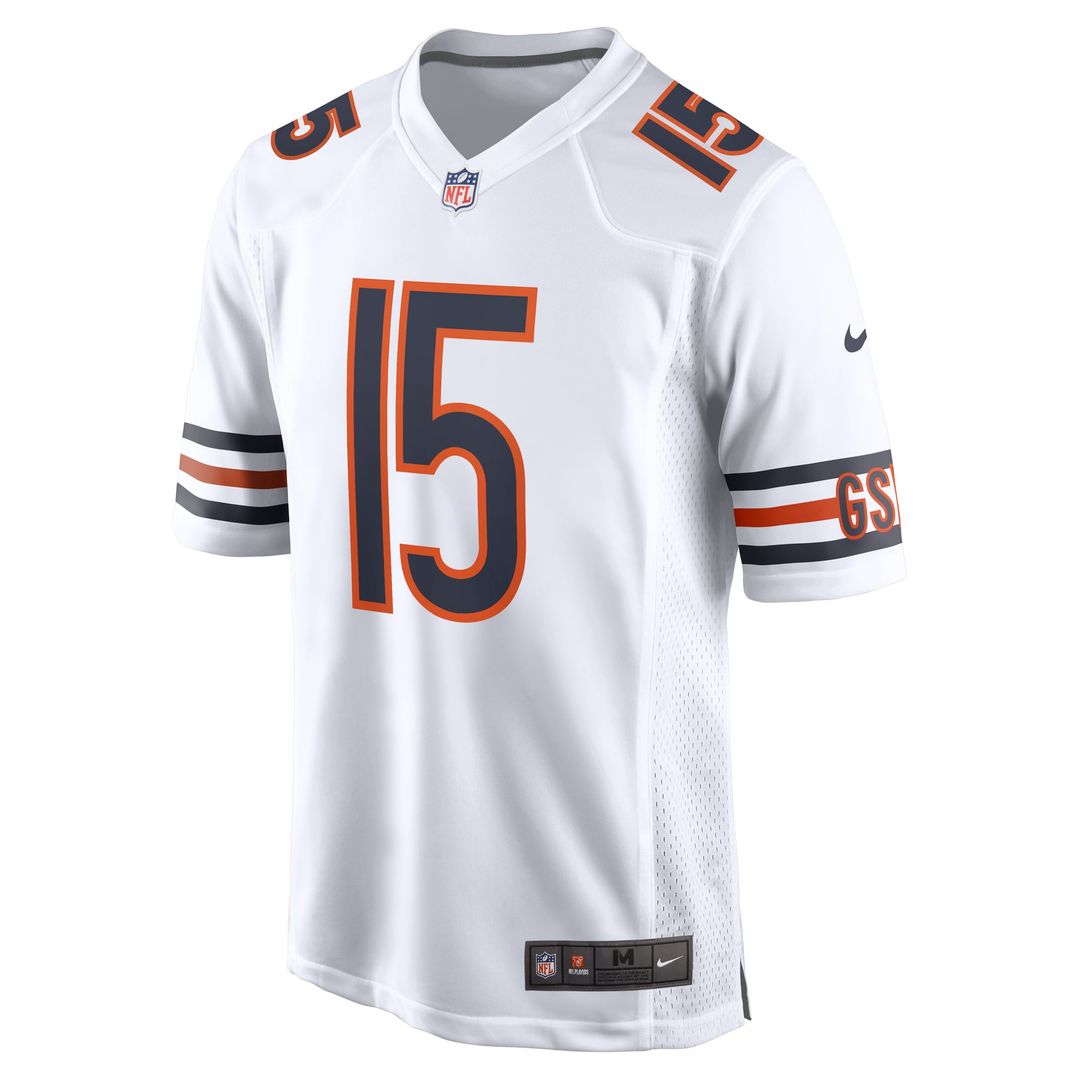 Men's Chicago Bears Rome Odunze White