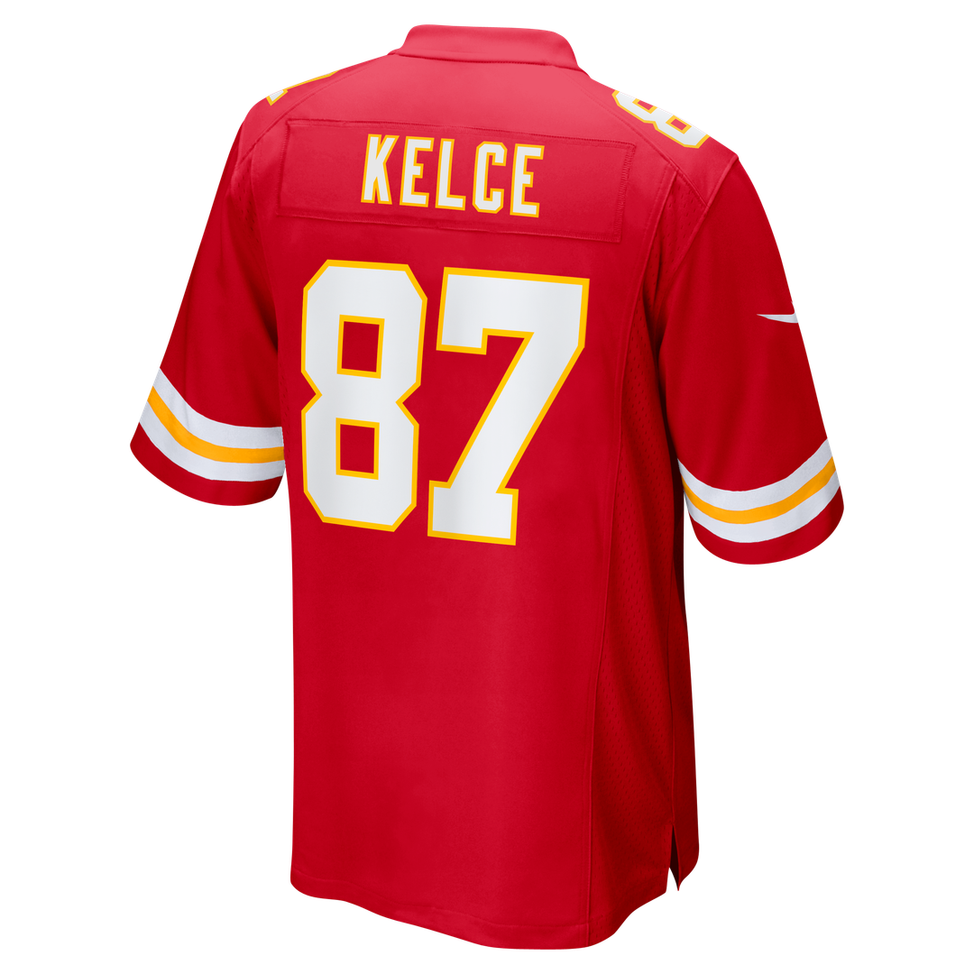 Men's Kansas City Chiefs Travis Kelce Red