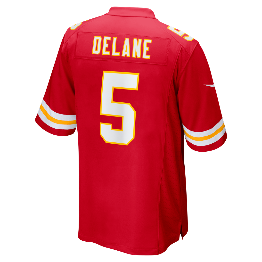 Men's Kansas City Chiefs Mansoor Delane Red Team