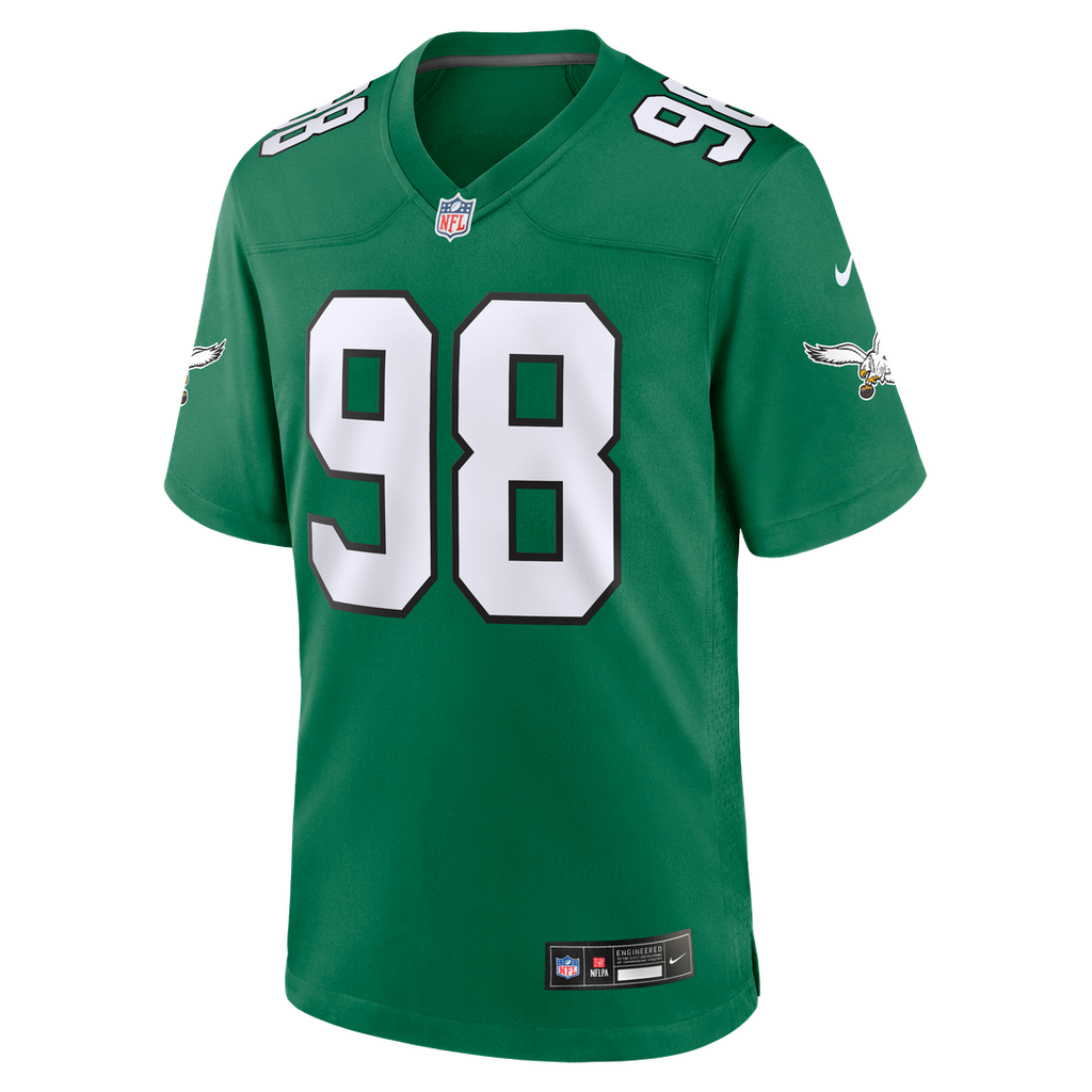 Men's Philadelphia Eagles Jalen Carter White