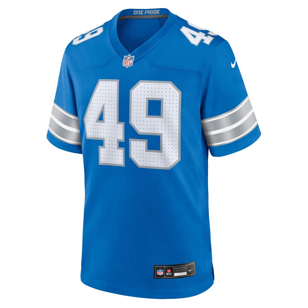 Men's Detroit Lions Hogan Hatten Blue
