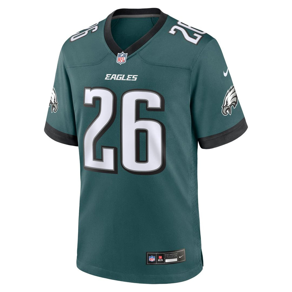 Men's Philadelphia Eagles Saquon Barkley Black Alternate