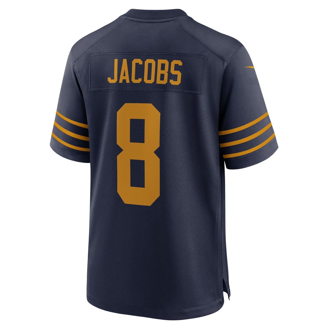 Men's Green Bay Packers Josh Jacobs Navy The 1923 Classic Jersey