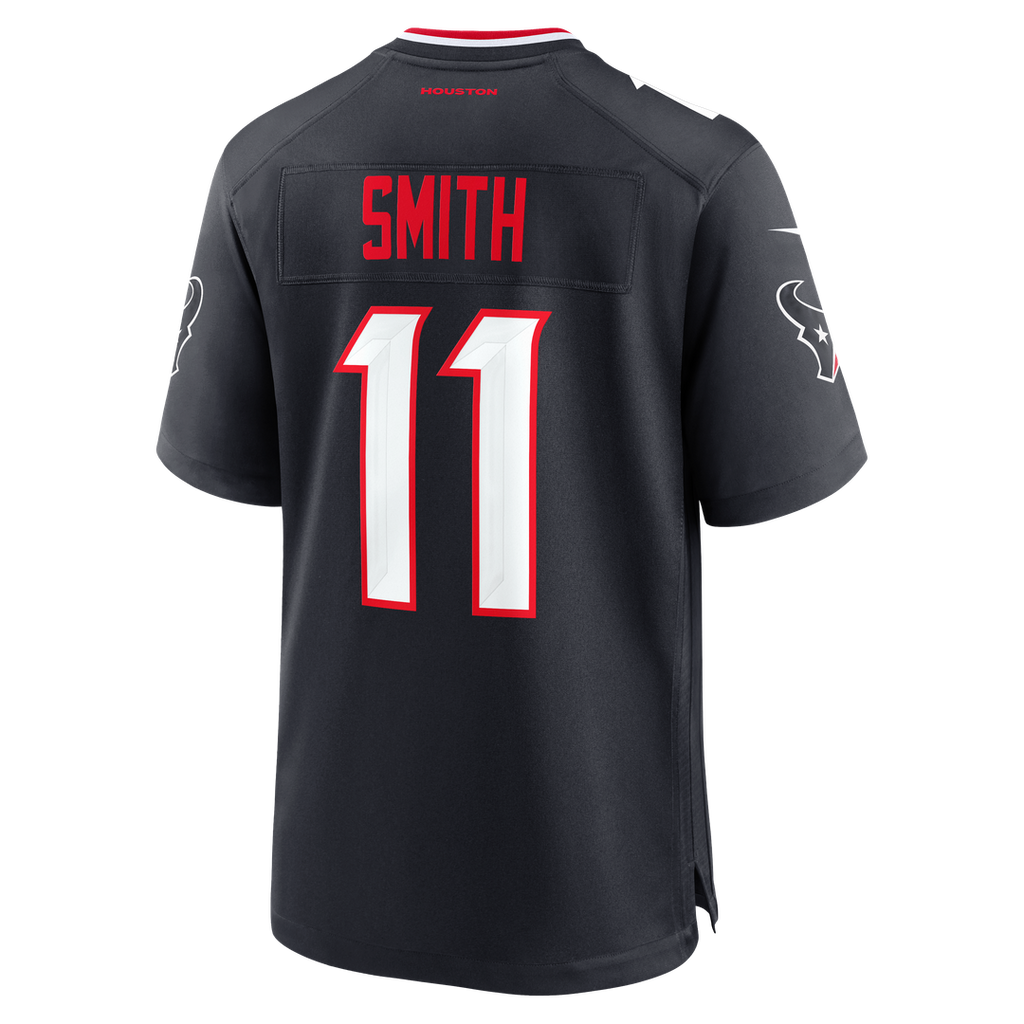 Men's Houston Texans Tremon Smith Navy Team