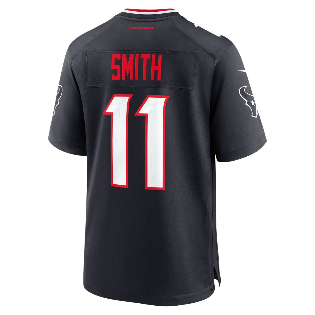 Men's Houston Texans Tremon Smith Navy Team