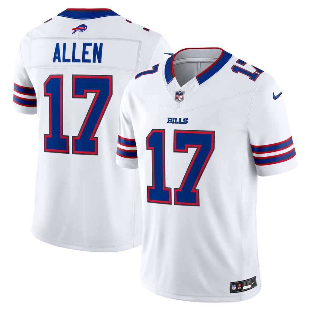 Men's Buffalo Bills Josh Allen Royal Team Vapor F.U.S.E. Stitched